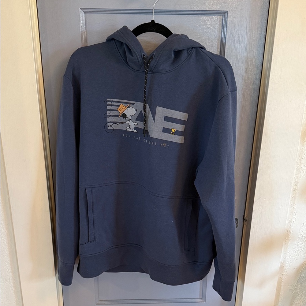 American Eagle Outfitters Navy Graphic Hoodie